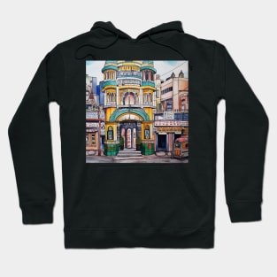 Delhi city drawing Hoodie